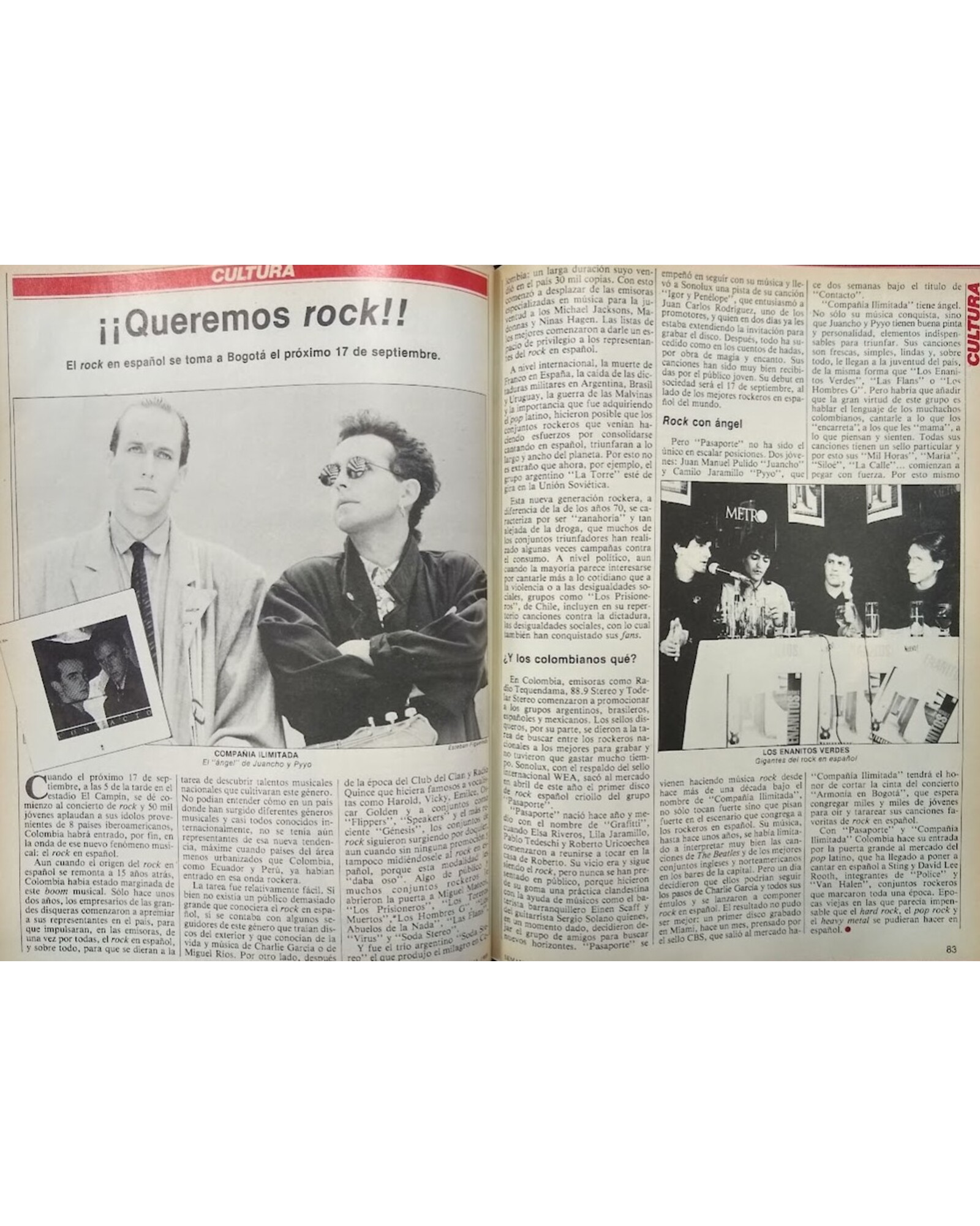 ¡¡Queremos rock!!