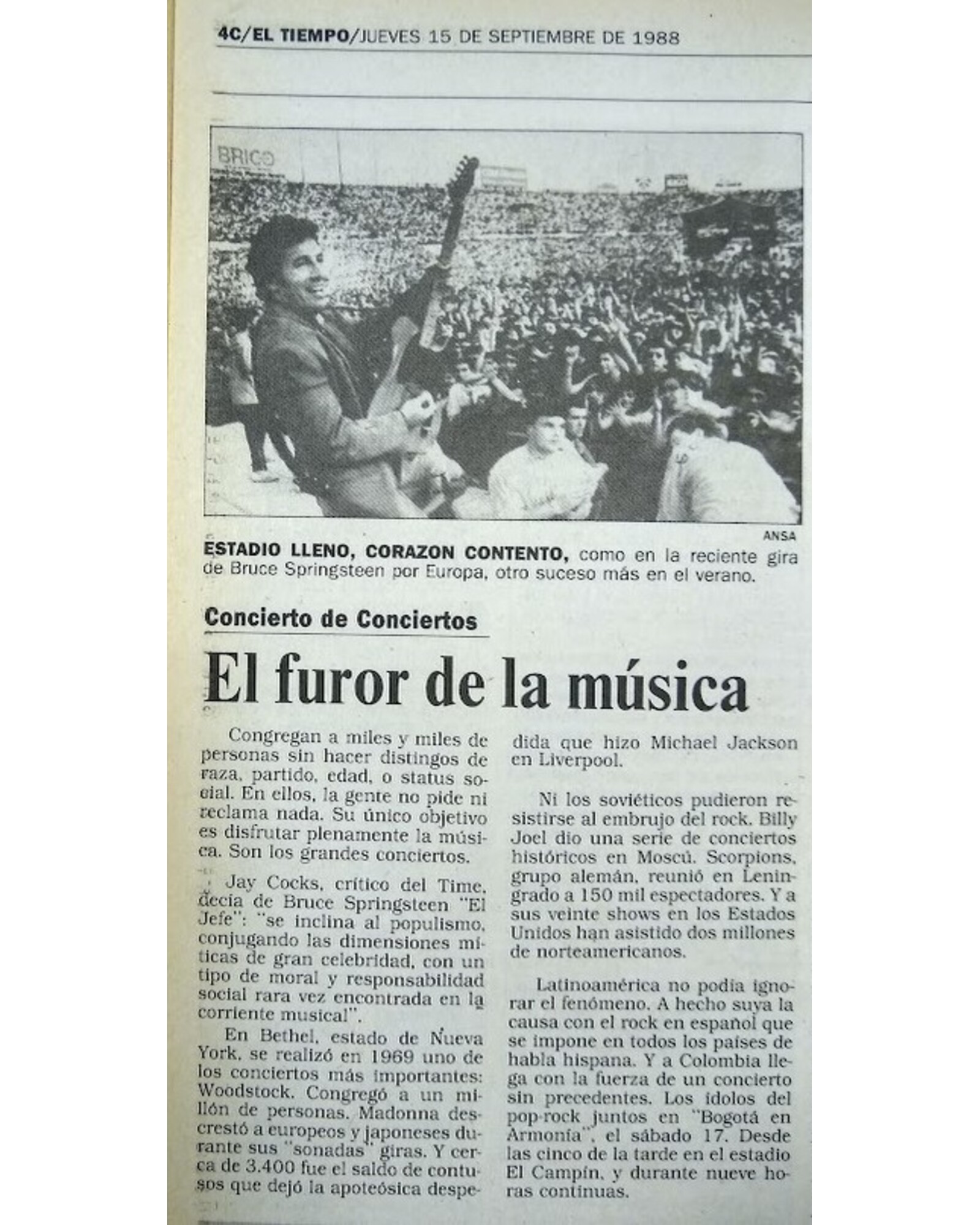 El furor de la música