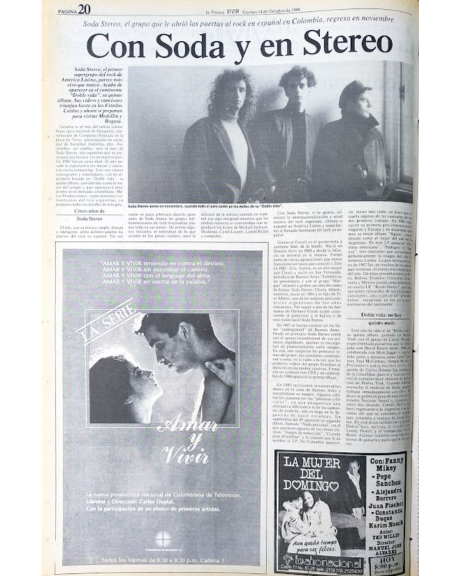 Con Soda y en Stereo