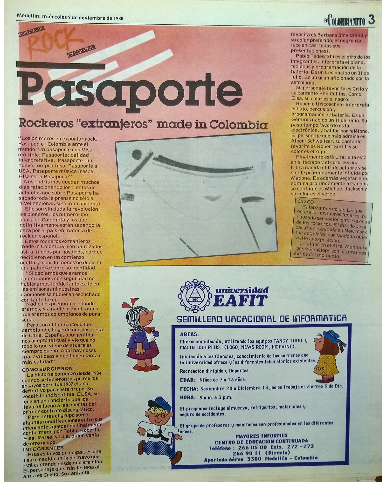 Pasaporte: Rockeros 'extranjeros' made in Colombia