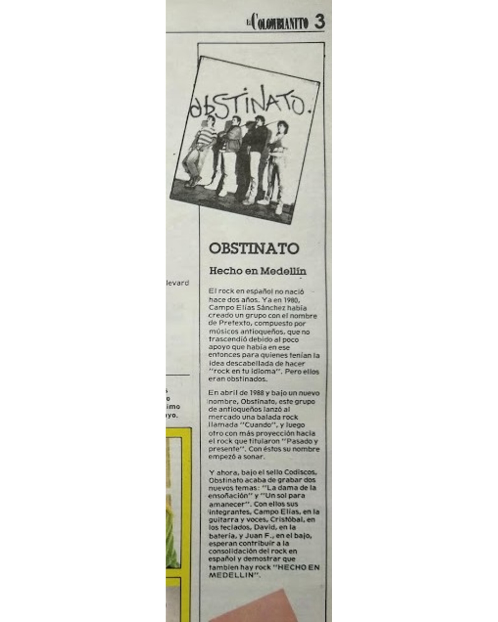 Obstinato: Hecho en Medellín