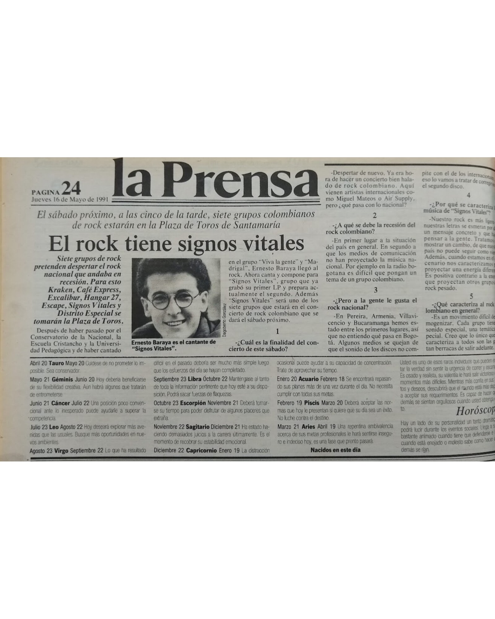 El rock tiene signos vitales