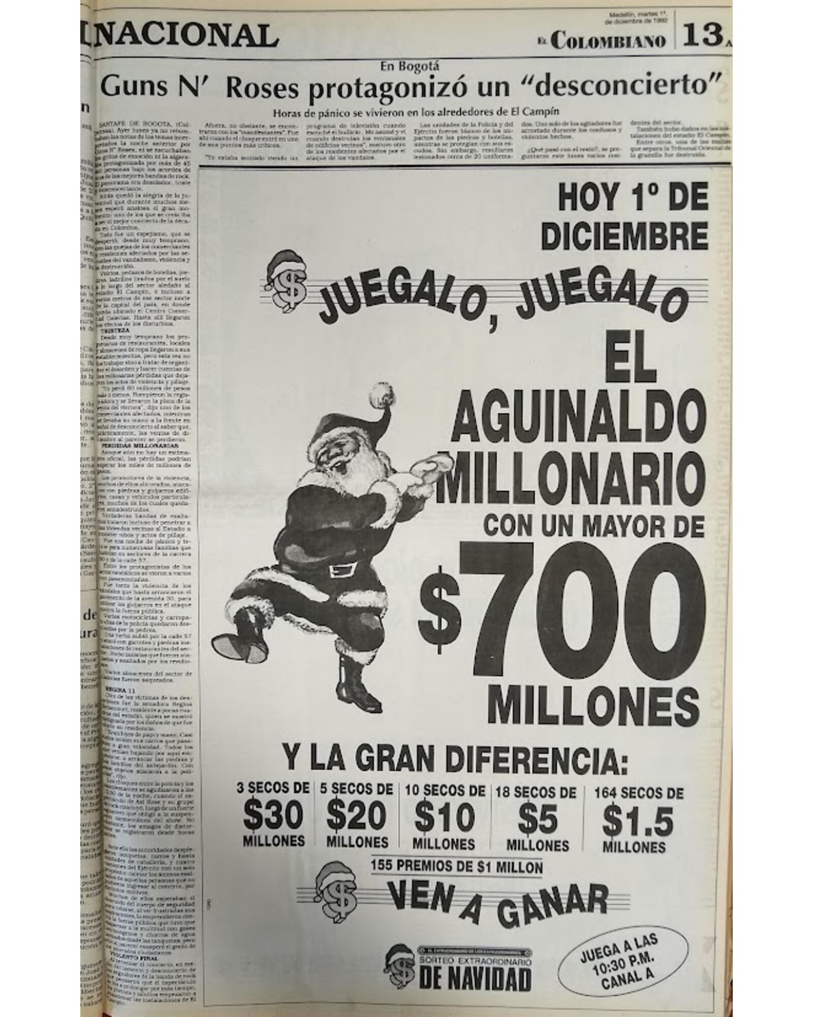 Guns N´ Roses protagonizó un "desconcierto"