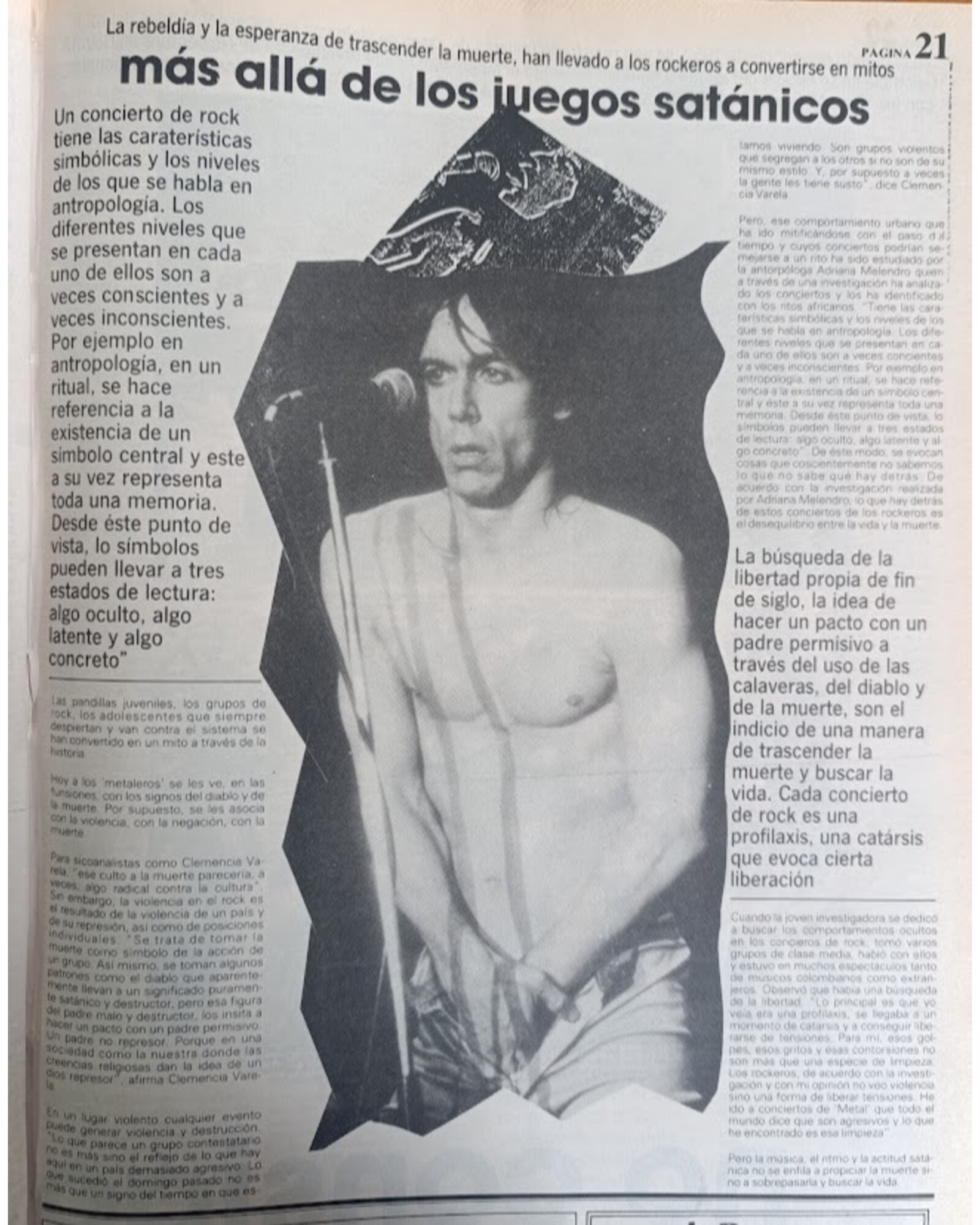 Más allá de los juegos satánicos