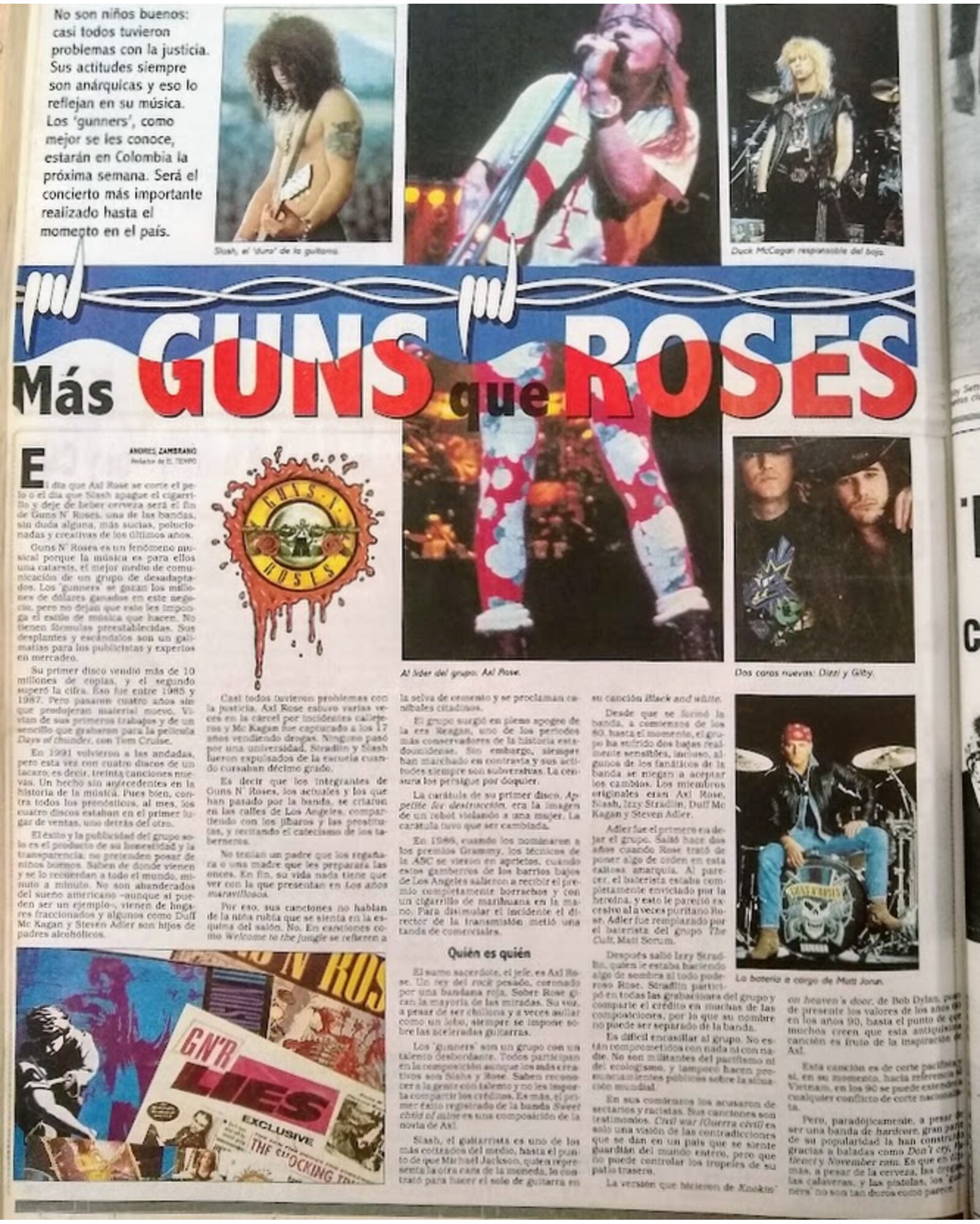 Más Guns que Roses