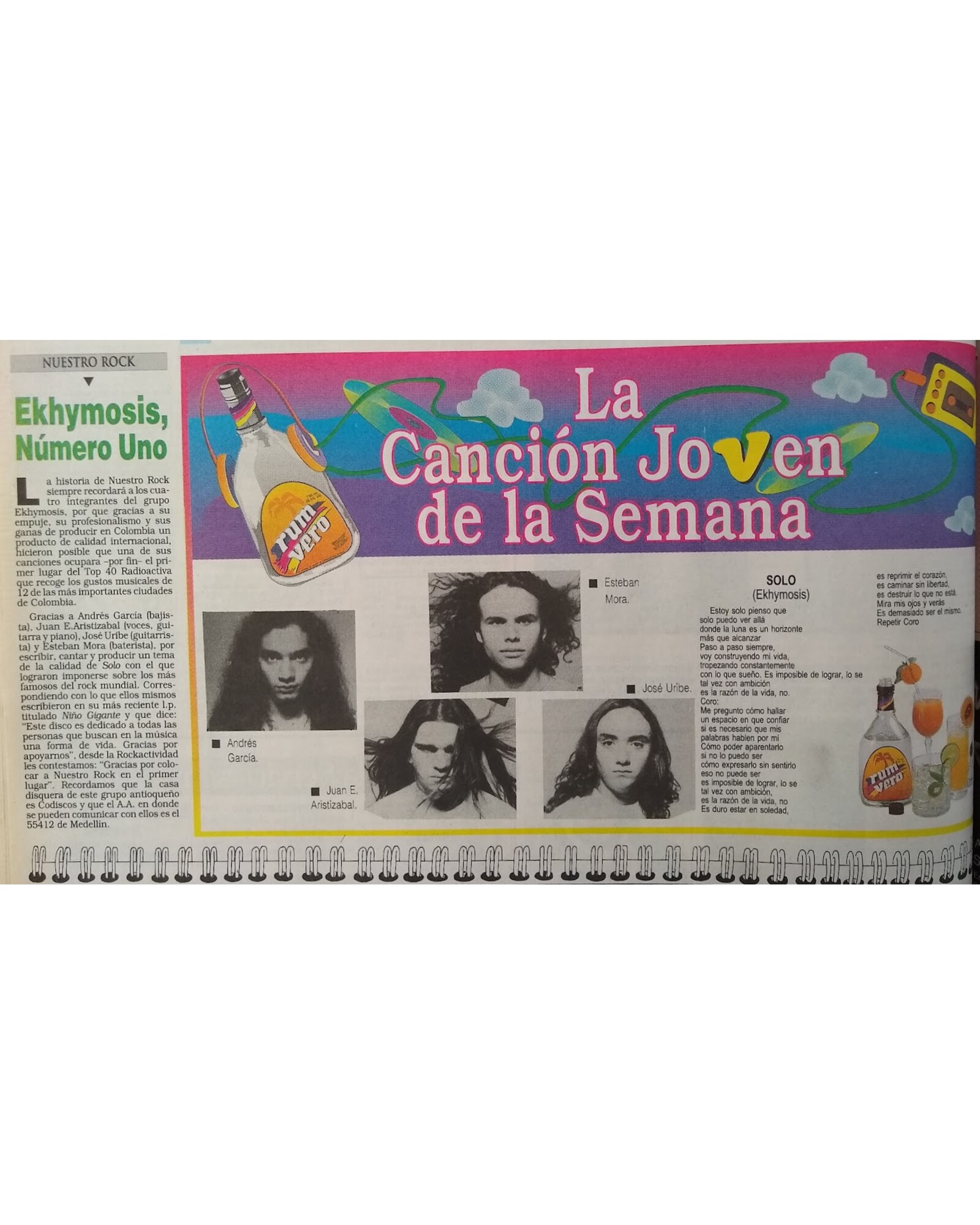 Ekhymosis, Número Uno