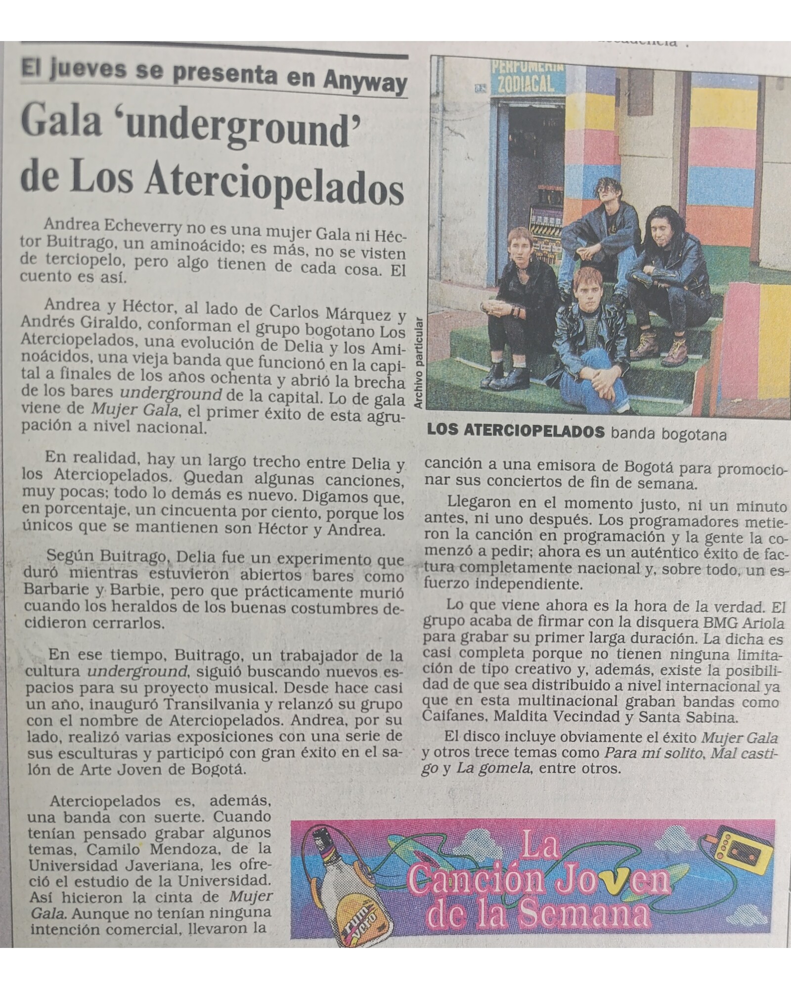 Gala ´underground' de Los Aterciopelados