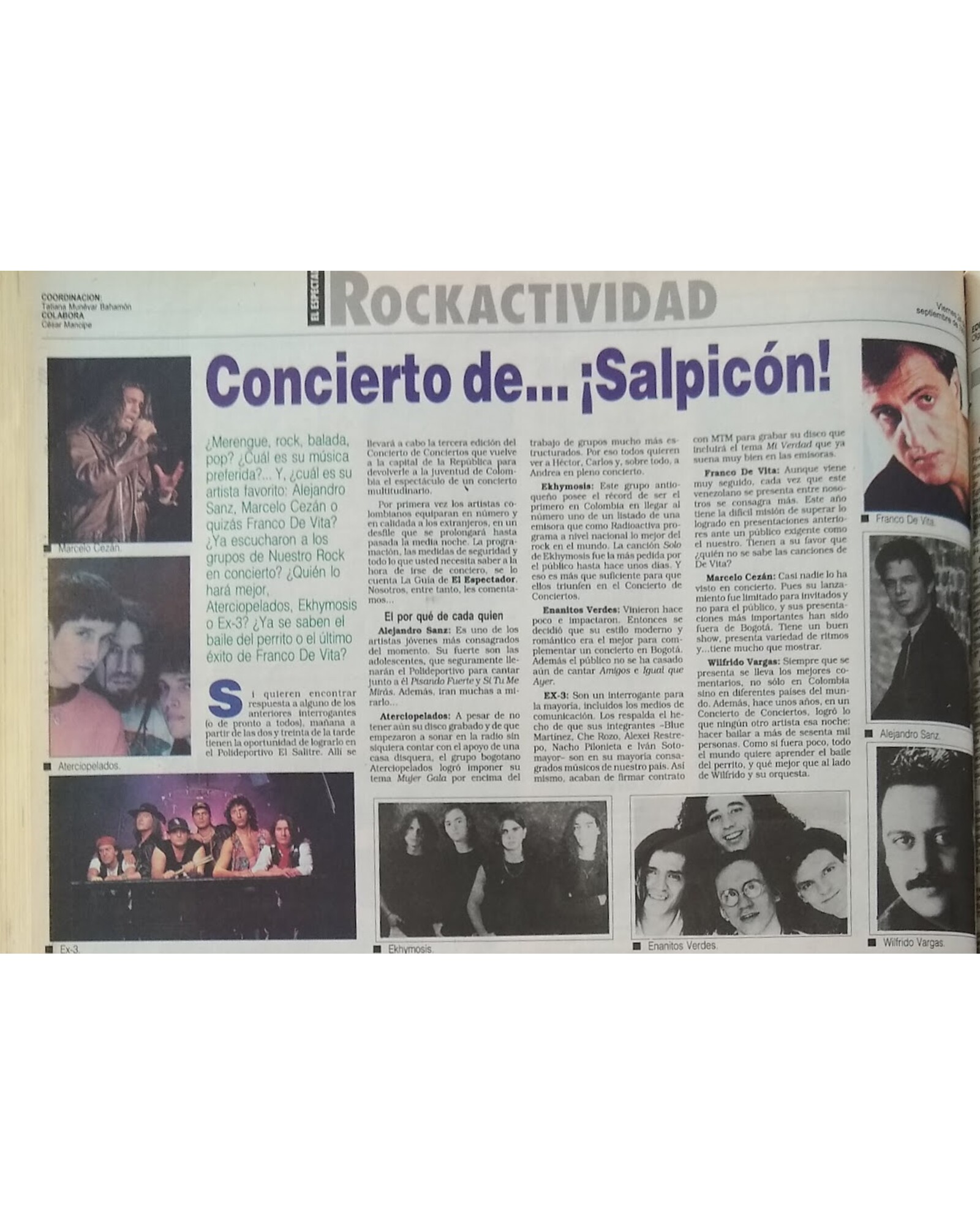 Concierto de... ¡Salpicón!