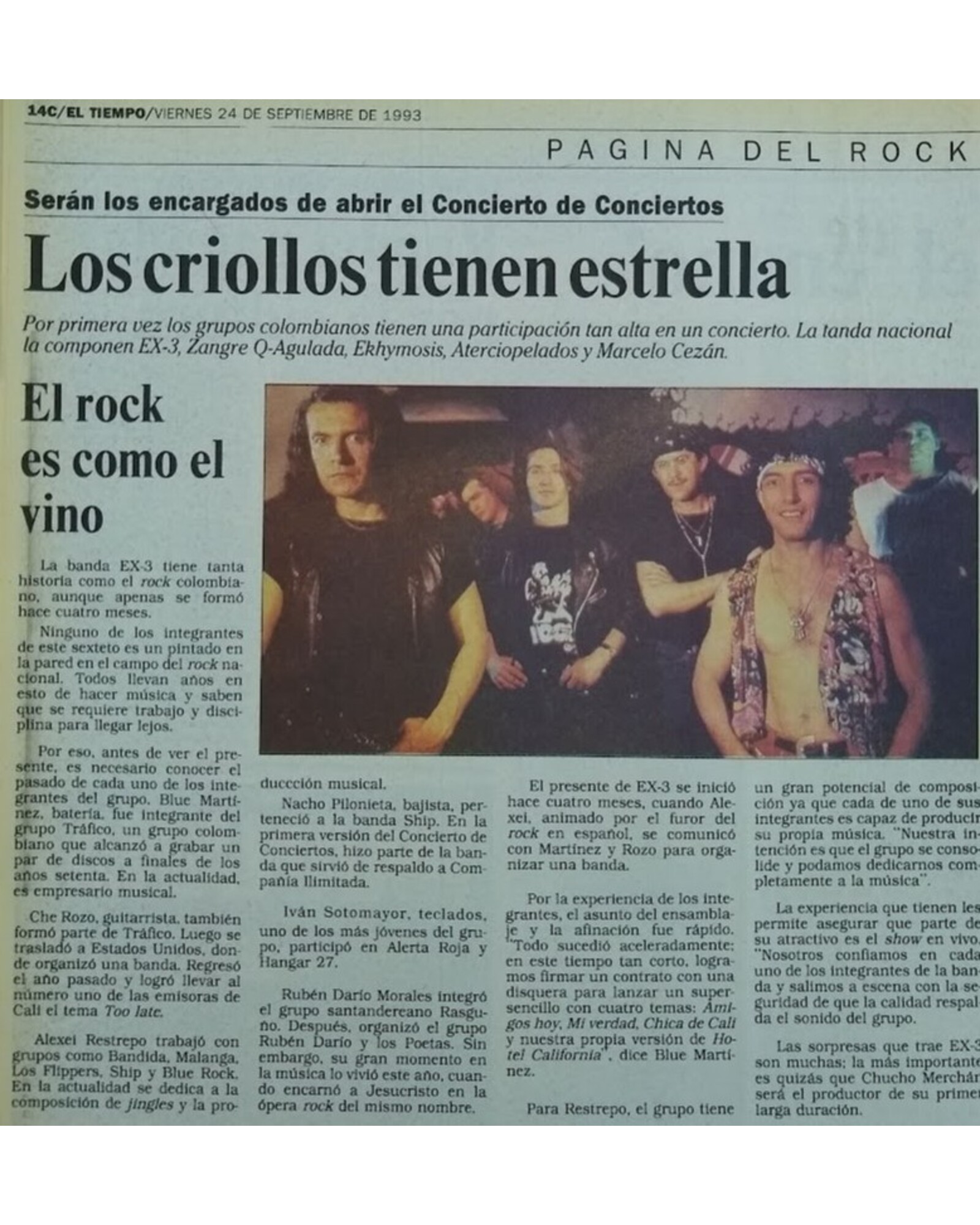 Los criollos tienen estrella