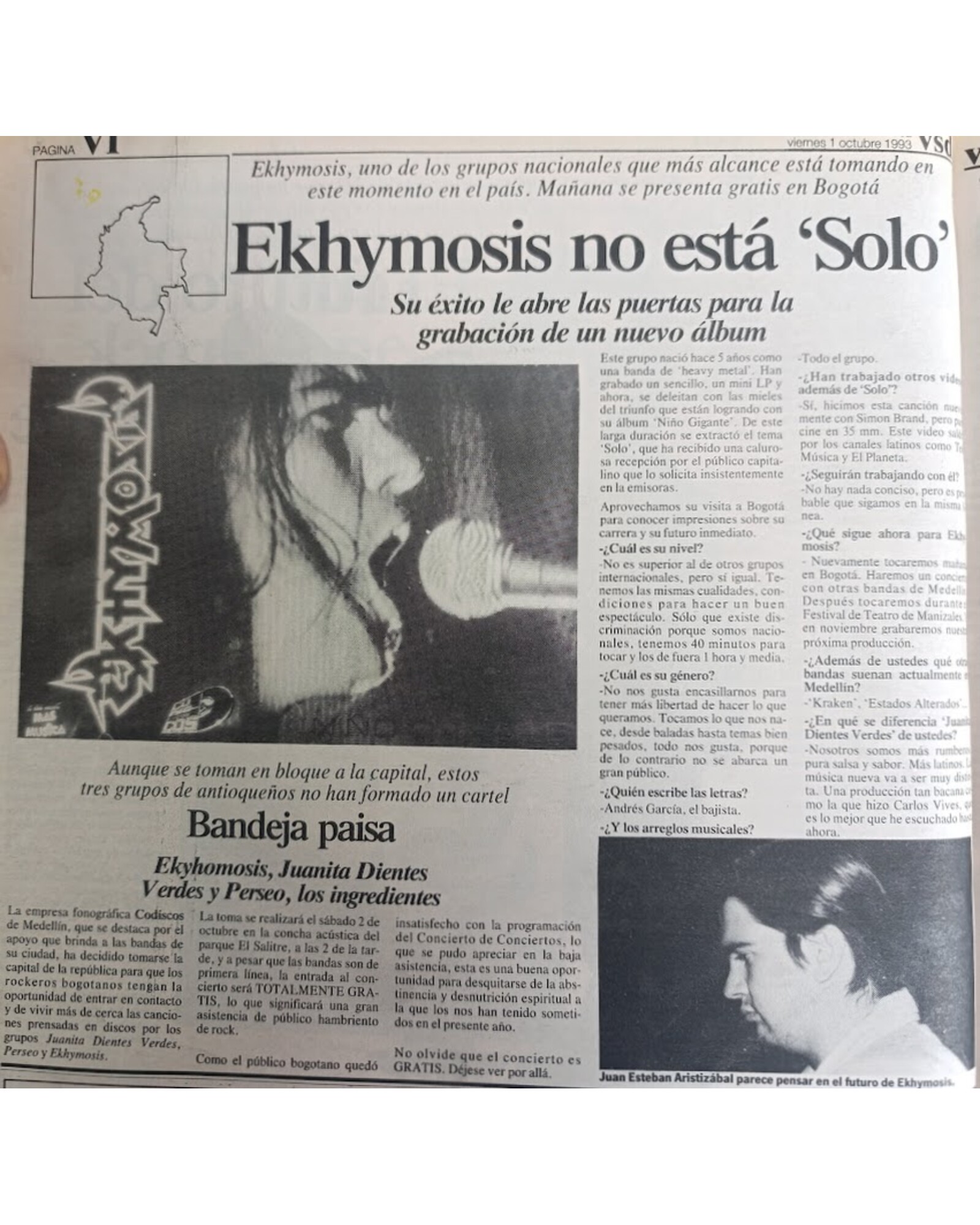Ekhymosis no está Solo