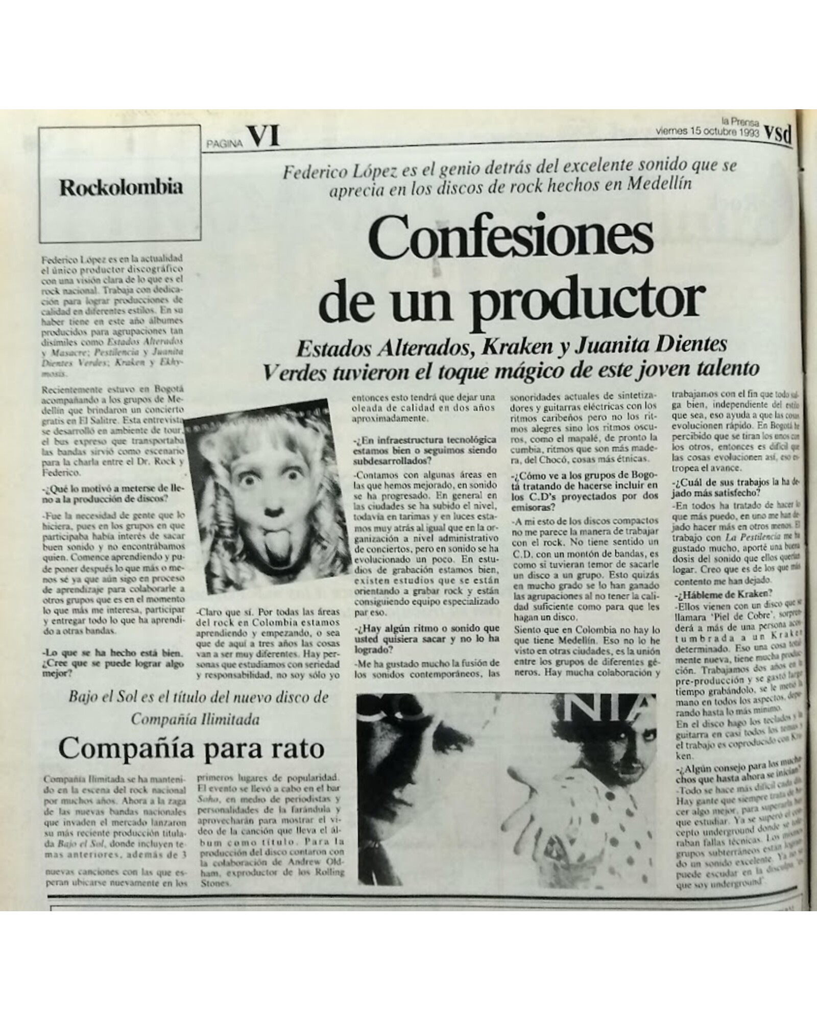 Confesiones de un productor