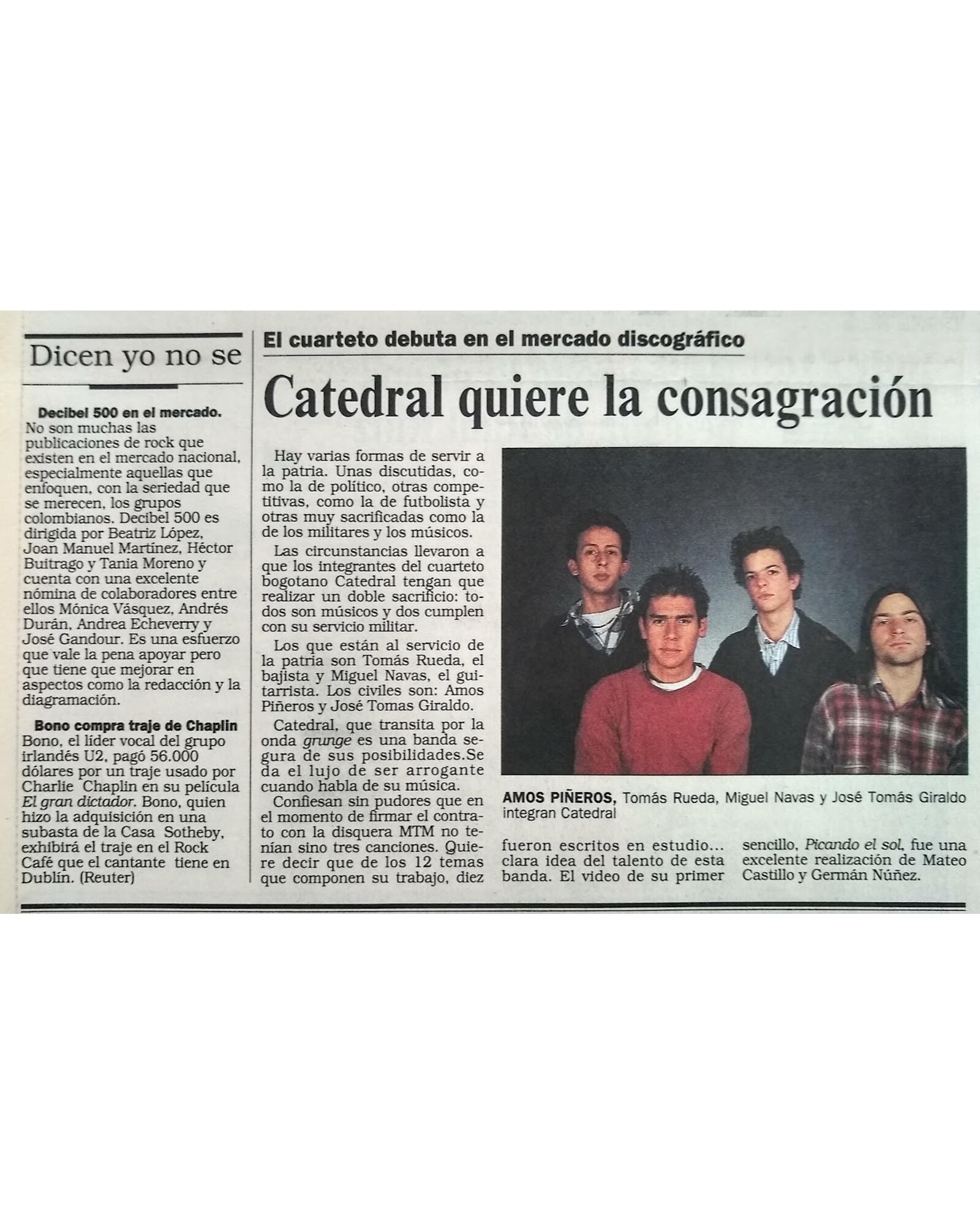 Catedral quiere la consagración