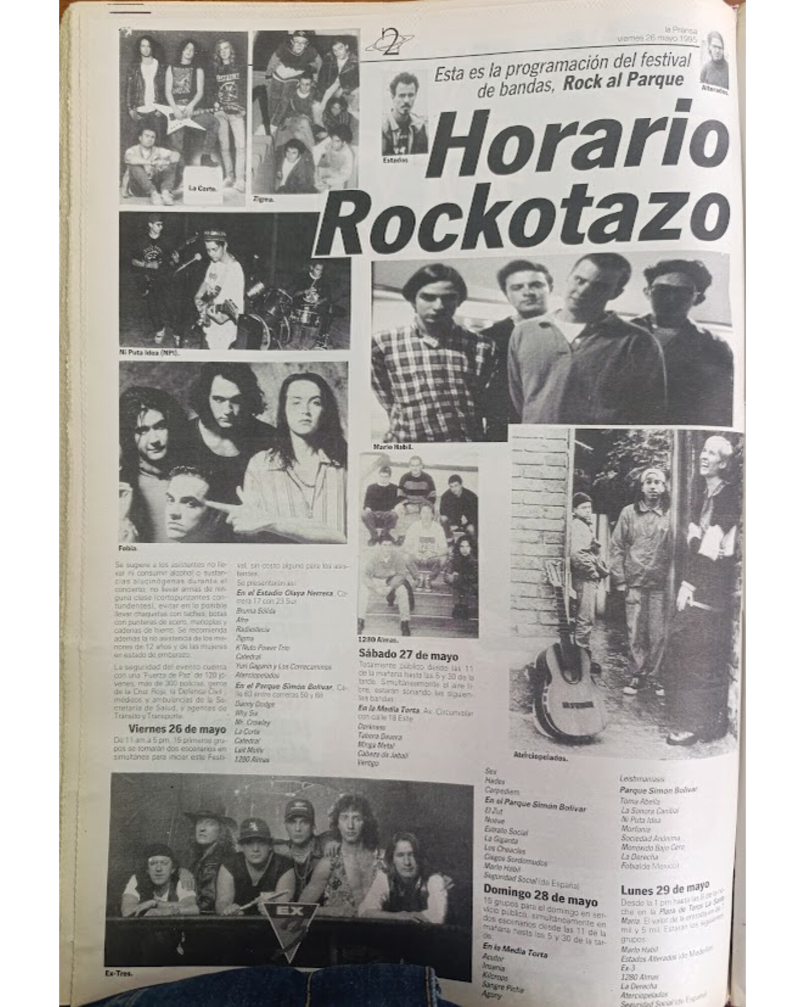Horario Rockotazo