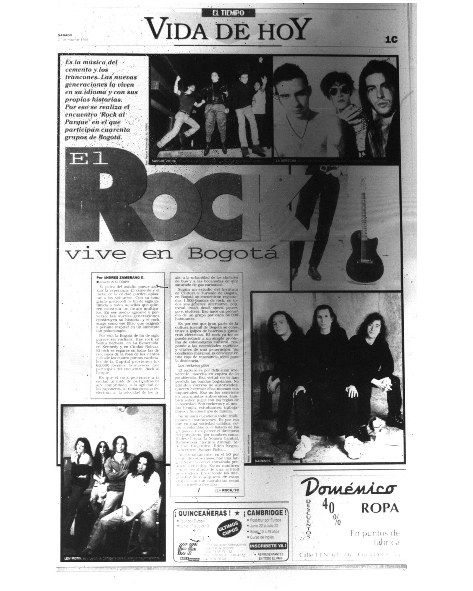 El Rock vive en Bogotá