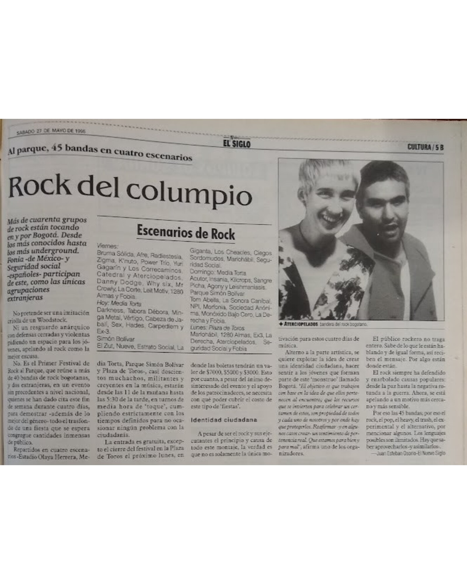 Rock del columpio