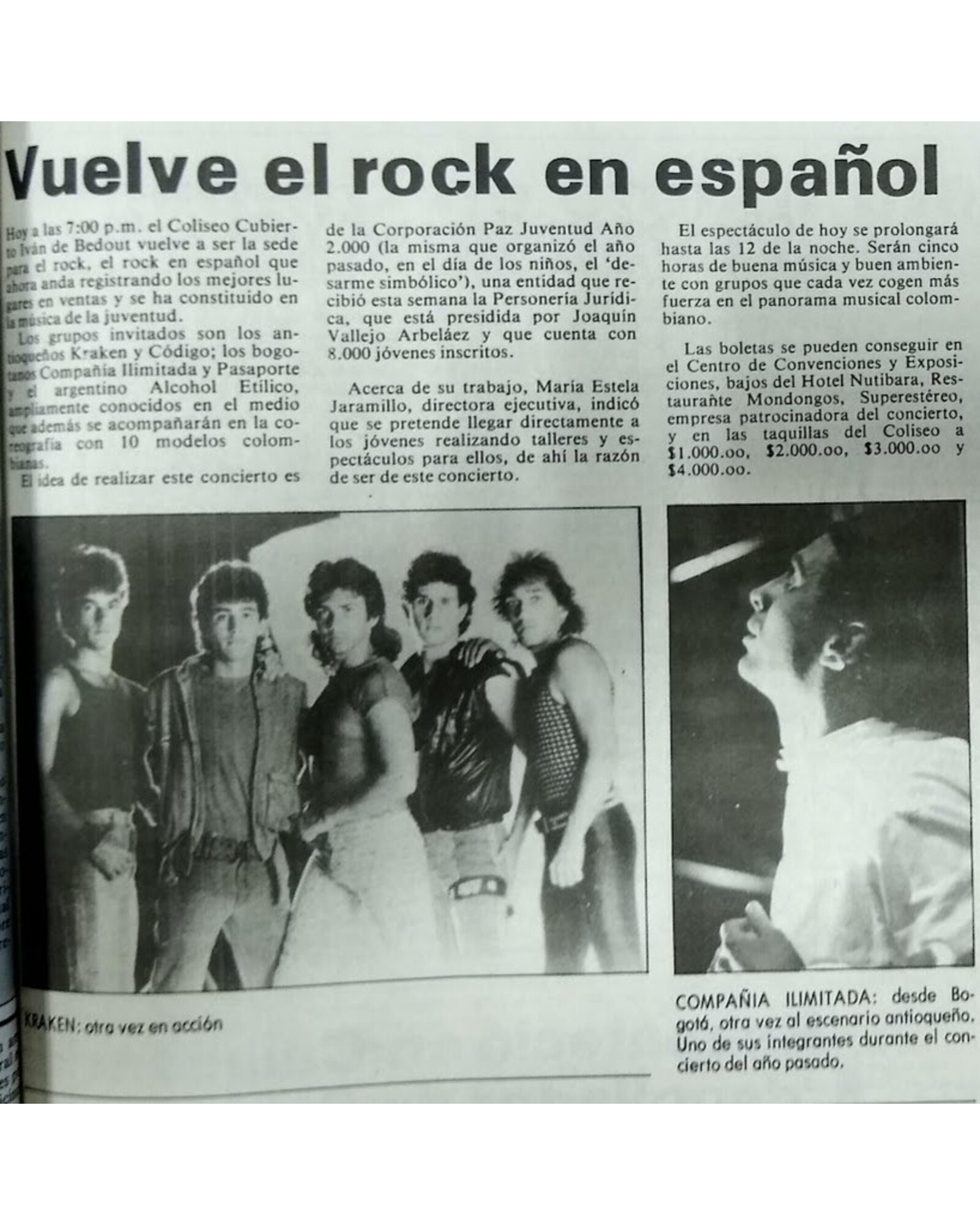 Vuelve el rock en español